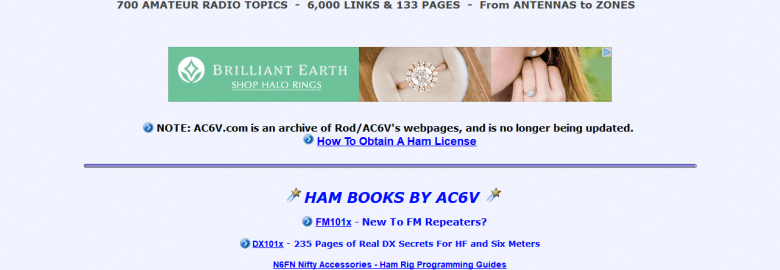 AC6V’s Amateur Radio & DX Reference Guide
