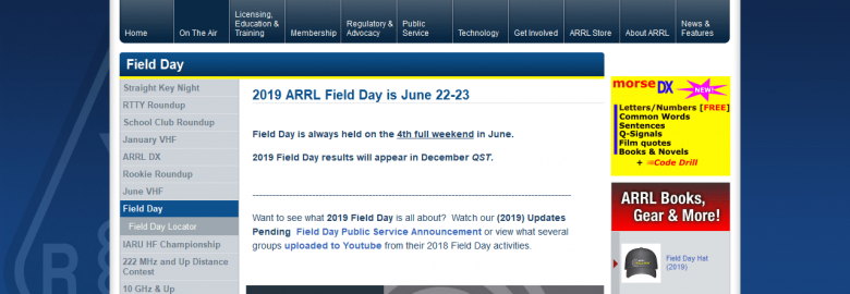ARRL: Field Day