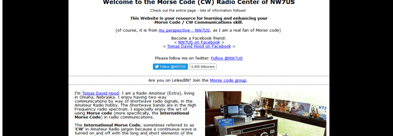 NW7US MorseCode Resource