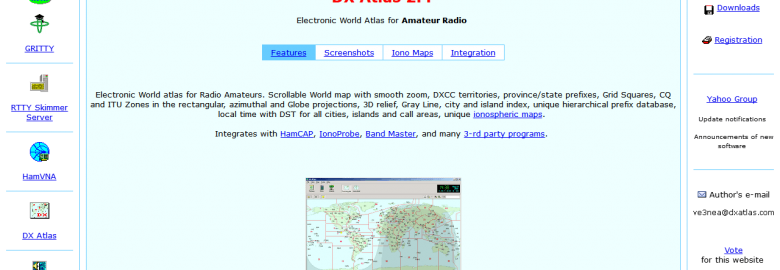DX Hunter Atlas Software