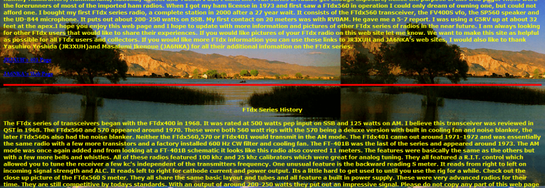 Larry’s Yaesu FTDX560 Page