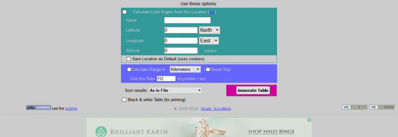Clarke Belt Calculator
