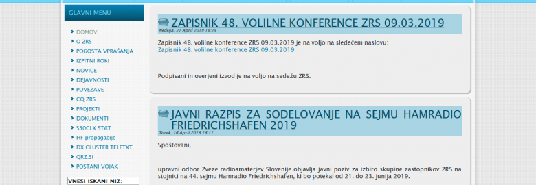 Association of Radio Amateurs of Slovenia