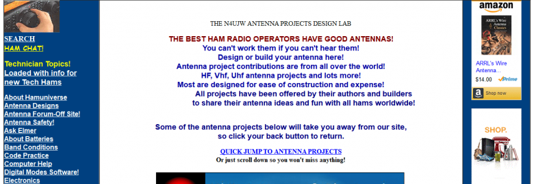 HAM Antenna Plans and Projects