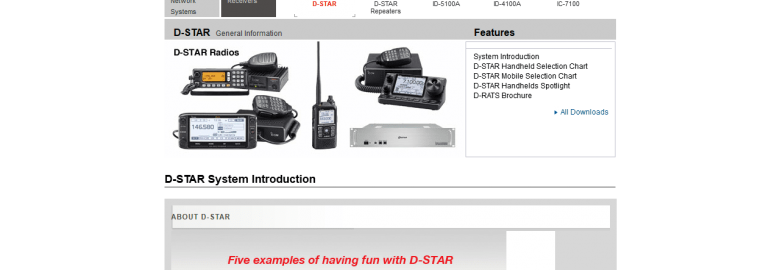D-STAR General Information – Features – Icom America