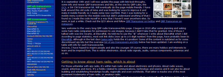 QRP SSB/CW Transceiver/QRP Radio Kits