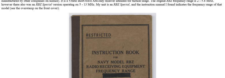 RBZ receiver