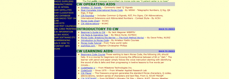 W1WC CW Links